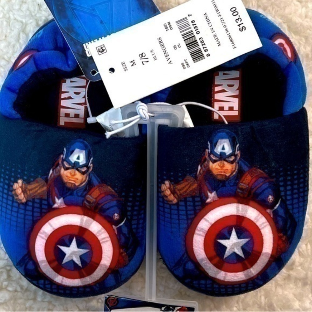 Marvel Avengers Kids Slippers Size: 7/8 M